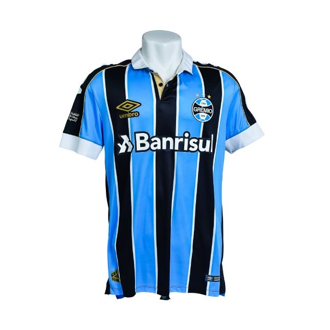 Camisa Listrada do Grêmio – Umbro | Rodrigues #38
