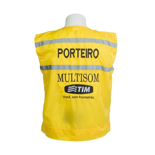 Colete de Porteiro Grêmio – Multisom / TIM – Número 62