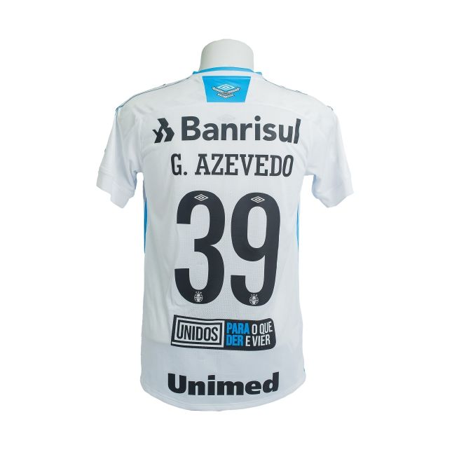 Camisa Branca Grêmio 2021 – Umbro – #39 G. Azevedo