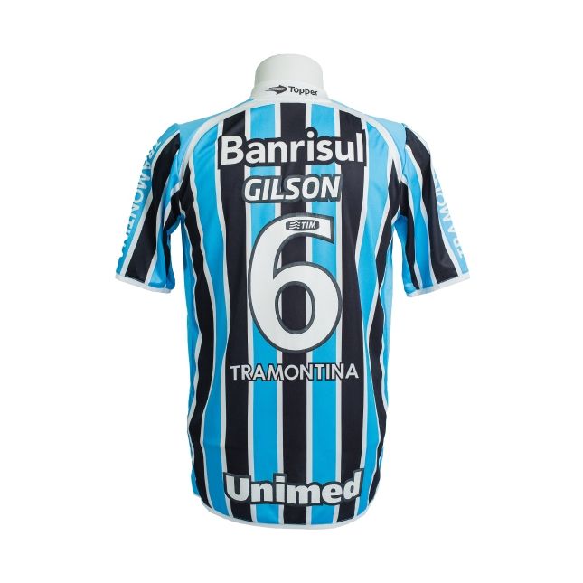 Camisa Tricolor Grêmio 2011 – Topper – #6 Gilson