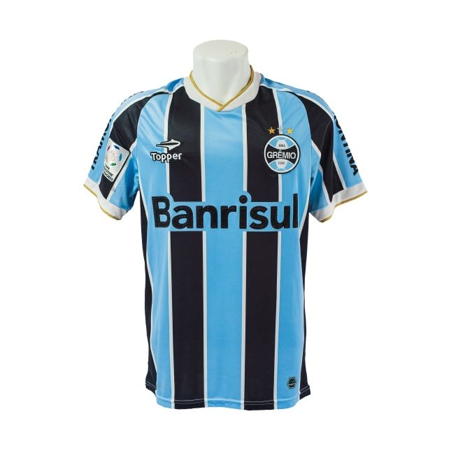  Camisa Tricolor Grêmio 2013 – Topper – #28 Barcos